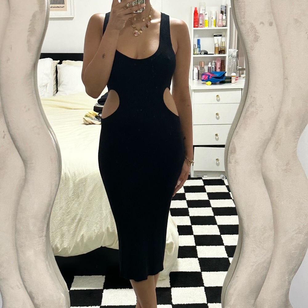 Abercrombie and Fitch knit midi dress